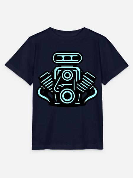 Motor Auto Symbol Tuning - Stanley/Stella Kinder T-Shirt MINI CREATOR - Navy