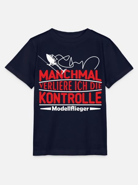 modellflieger helicopter Geschenk - Stanley/Stella Kinder T-Shirt MINI CREATOR - Navy