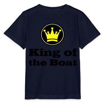 Boot - Stanley/Stella Kinder T-Shirt MINI CREATOR  - Navy - Vorne - Kain (125cm)