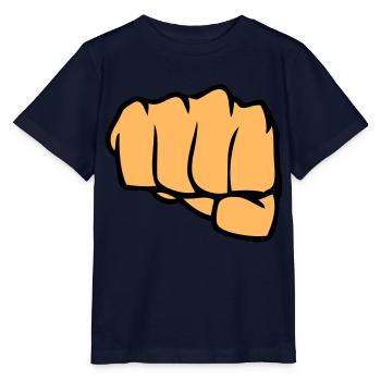 poing - T-shirt bio MINI CREATOR Stanley/Stella Enfant - marine - Devant - Kain (125cm)