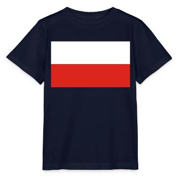 Pologne - T-shirt bio MINI CREATOR Stanley/Stella Enfant - marine - Devant - Kain (125cm)