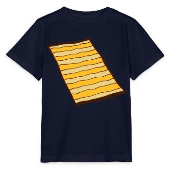 Cool tapis design - T-shirt bio MINI CREATOR Stanley/Stella Enfant - marine - Devant - Kain (125cm)