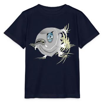 Sprat de la côte Est - T-shirt bio MINI CREATOR Stanley/Stella Enfant - marine - Devant - Kain (125cm)