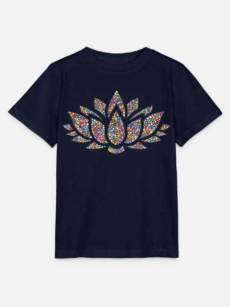 Blüte - Stanley/Stella Kinder T-Shirt MINI CREATOR  - Navy