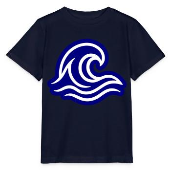 Ocean Wave - Stanley/Stella MINI CREATOR Kids’ T-Shirt - navy - Front - Kain (125cm)