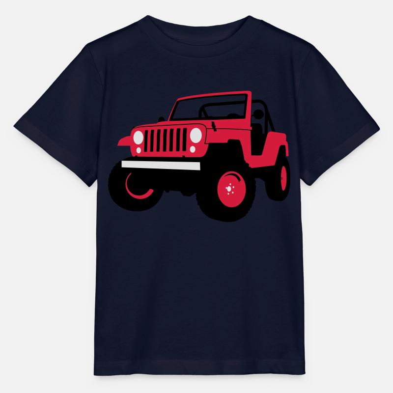 Jeep - T-shirt bio MINI CREATOR Stanley/Stella Enfant - marine