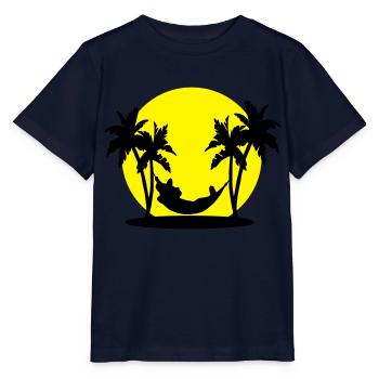 sieste mexicaine - T-shirt bio MINI CREATOR Stanley/Stella Enfant - marine - Devant - Kain (125cm)
