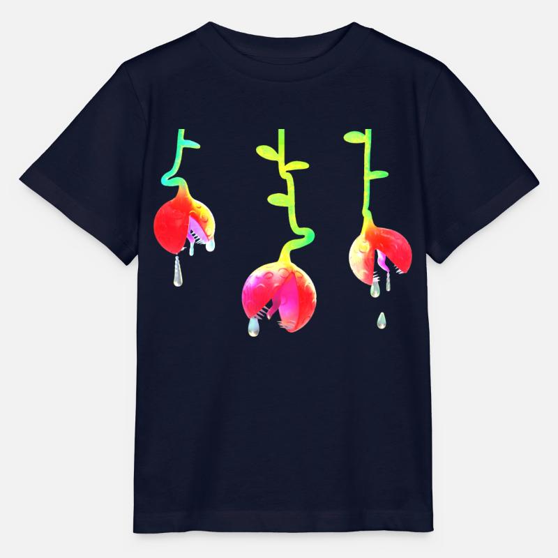 Plante vorace - T-shirt bio MINI CREATOR Stanley/Stella Enfant - marine