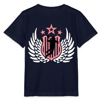 handballerin_f_3c - T-shirt bio MINI CREATOR Stanley/Stella Enfant - marine - Devant - Kain (125cm)