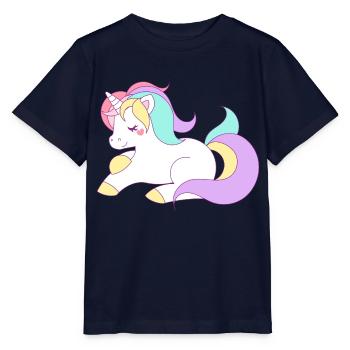 COLLECTION DOUX UNICORN KIDS - T-shirt bio MINI CREATOR Stanley/Stella Enfant - marine - Devant - Kain (125cm)