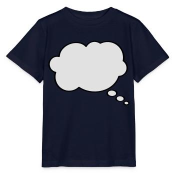 Thought Bubble - Stanley/Stella MINI CREATOR Kids’ T-Shirt - navy - Front - Kain (125cm)