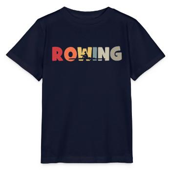 Aviron - Aviron - Rameur - Aviron - T-shirt bio MINI CREATOR Stanley/Stella Enfant - marine - Devant - Kain (125cm)