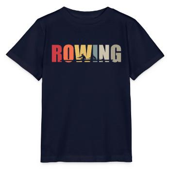 Aviron - Aviron - Rameur - Aviron - T-shirt bio MINI CREATOR Stanley/Stella Enfant - marine - Devant - Kain (125cm)