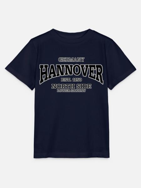 Hannover (black) - Stanley/Stella Kinder T-Shirt MINI CREATOR  - Navy