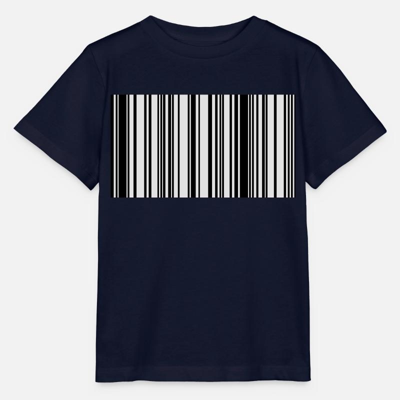 code barre - T-shirt bio MINI CREATOR Stanley/Stella Enfant - marine