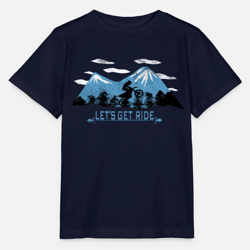 LOS GEHT'S - Stanley/Stella Kinder T-Shirt MINI CREATOR  - Navy