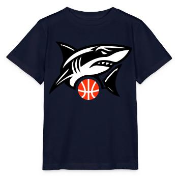 Die Basketballmannschaft der Haie - Stanley/Stella Kinder T-Shirt MINI CREATOR  - Navy - Vorne - Kain (125cm)