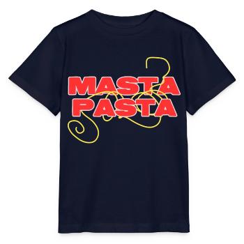 Pâtes italiennes pures - T-shirt bio MINI CREATOR Stanley/Stella Enfant - marine - Devant - Kain (125cm)