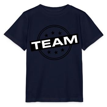 Team - Stanley/Stella Kinder T-Shirt MINI CREATOR  - Navy - Vorne - Kain (125cm)
