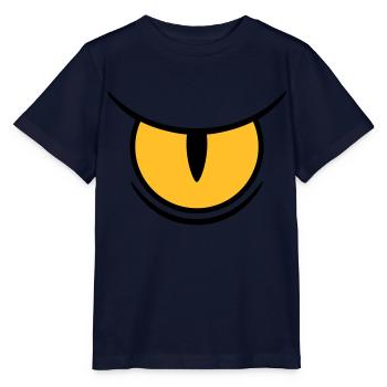 Big Reptile's Eye - Stanley/Stella Kinder T-Shirt MINI CREATOR  - Navy - Vorne - Kain (125cm)
