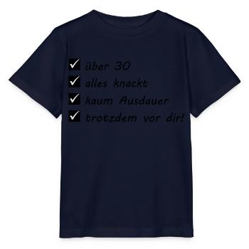Sport - Marathon - Stanley/Stella Kinder T-Shirt MINI CREATOR  - Navy - Vorne - Kain (125cm)