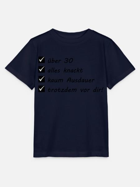 Sport - Marathon - Stanley/Stella Kinder T-Shirt MINI CREATOR - Navy