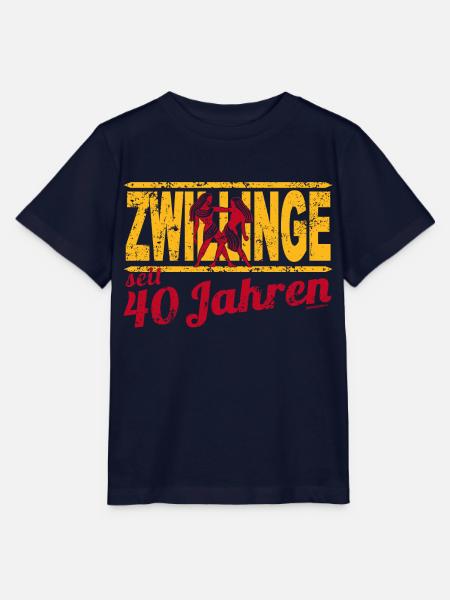 Geburtstag 40 Zwillinge - Stanley/Stella Kinder T-Shirt MINI CREATOR - Navy