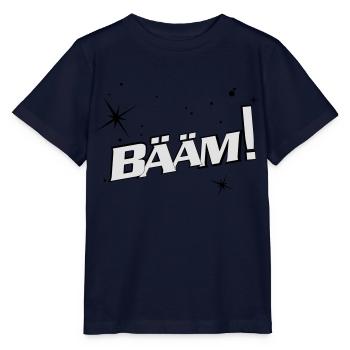 Superhero - Stanley/Stella Kinder T-Shirt MINI CREATOR  - Navy - Vorne - Kain (125cm)