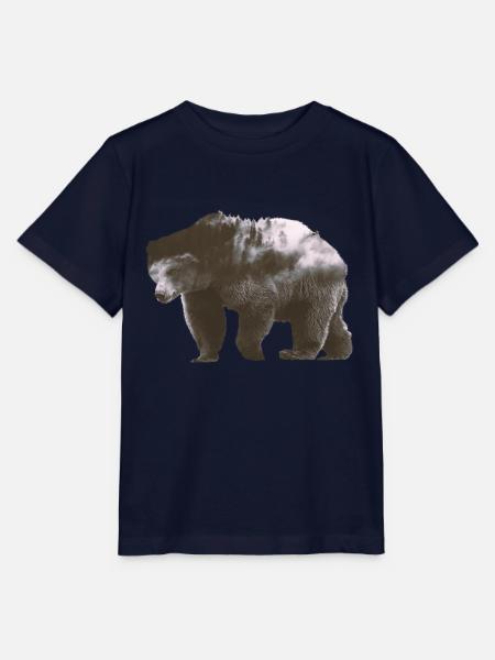Bär - Stanley/Stella Kinder T-Shirt MINI CREATOR  - Navy