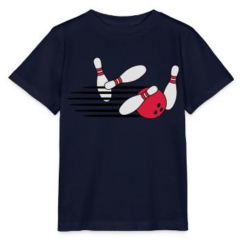Fast Bowling Throw - T-shirt bio MINI CREATOR Stanley/Stella Enfant - marine - Devant - Kain (125cm)