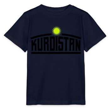 Kurdistan - Stanley/Stella MINI CREATOR Kids’ T-Shirt - navy - Front - Kain (125cm)