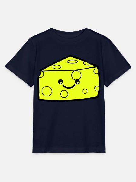 Cheese Smile - Stanley/Stella Kinder T-Shirt MINI CREATOR - Navy
