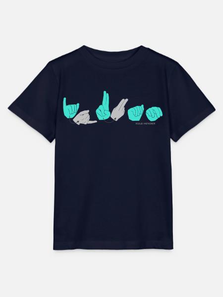 JUAN Türkis - Stanley/Stella Kinder T-Shirt MINI CREATOR - Navy