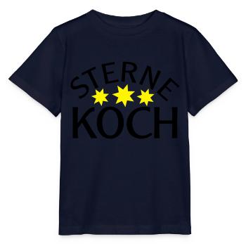 Sternekoch - Stanley/Stella Kinder T-Shirt MINI CREATOR  - Navy - Vorne - Kain (125cm)