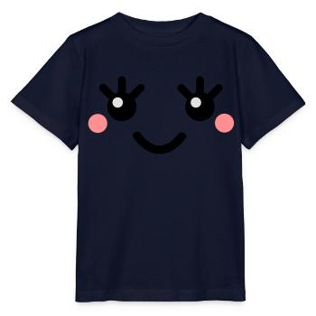 cute_face - T-shirt bio MINI CREATOR Stanley/Stella Enfant - marine - Devant - Kain (125cm)