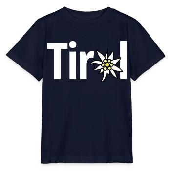 Tyrol - T-shirt bio MINI CREATOR Stanley/Stella Enfant - marine - Devant - Kain (125cm)