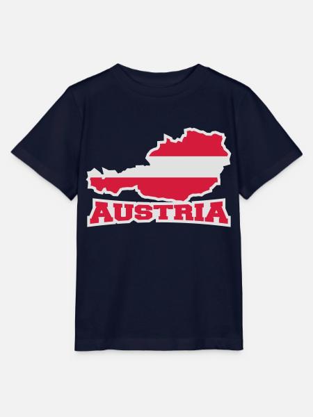 Austria Logo - Stanley/Stella Kinder T-Shirt MINI CREATOR - Navy