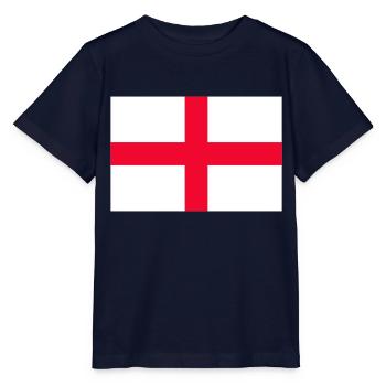 England - Stanley/Stella Kinder T-Shirt MINI CREATOR  - Navy - Vorne - Kain (125cm)