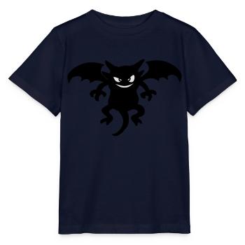devil - Stanley/Stella MINI CREATOR Kids’ T-Shirt - navy - Front - Kain (125cm)