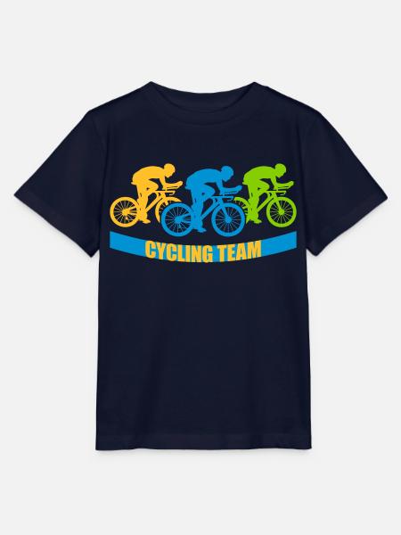 Cycling Team Fahrrad - Stanley/Stella Kinder T-Shirt MINI CREATOR  - Navy