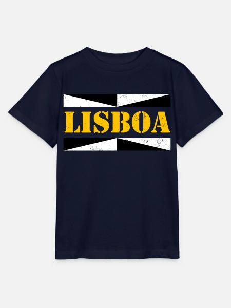 Lisbonne - T-shirt bio MINI CREATOR Stanley/Stella Enfant - marine