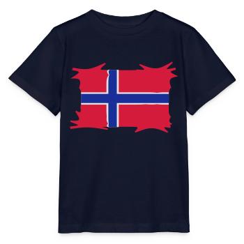 norwegen3 - Stanley/Stella Kinder T-Shirt MINI CREATOR  - Navy - Vorne - Kain (125cm)