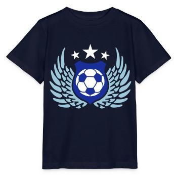 fussball_k_3c - Stanley/Stella MINI CREATOR Kids’ T-Shirt - navy - Front - Kain (125cm)