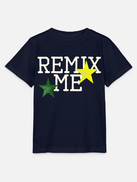 Remix me - Stanley/Stella Kinder T-Shirt MINI CREATOR - Navy