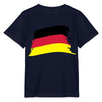 '-Flagge - Stanley/Stella Kinder T-Shirt MINI CREATOR  - Navy - Vorne - Kain (125cm)