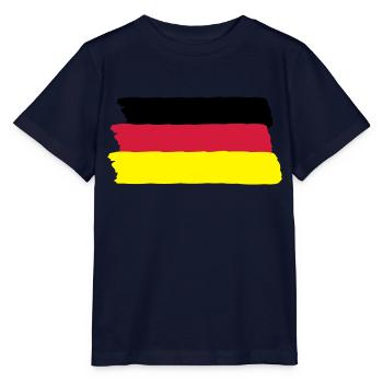 Allemagne - T-shirt bio MINI CREATOR Stanley/Stella Enfant - marine - Devant - Kain (125cm)