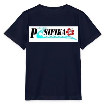 Tamarii PASIFIKA - T-shirt bio MINI CREATOR Stanley/Stella Enfant - marine - Devant - Kain (125cm)