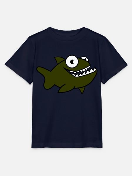 piranha 01 - Stanley/Stella Kinder T-Shirt MINI CREATOR - Navy