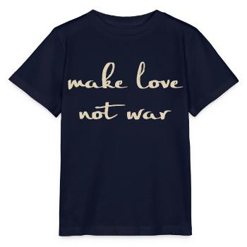 Faire l’amour - T-shirt bio MINI CREATOR Stanley/Stella Enfant - marine - Devant - Kain (125cm)