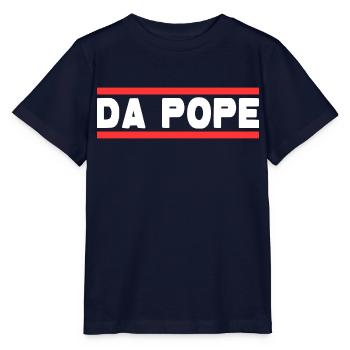 Da pope - Stanley/Stella Kinder T-Shirt MINI CREATOR  - Navy - Vorne - Kain (125cm)